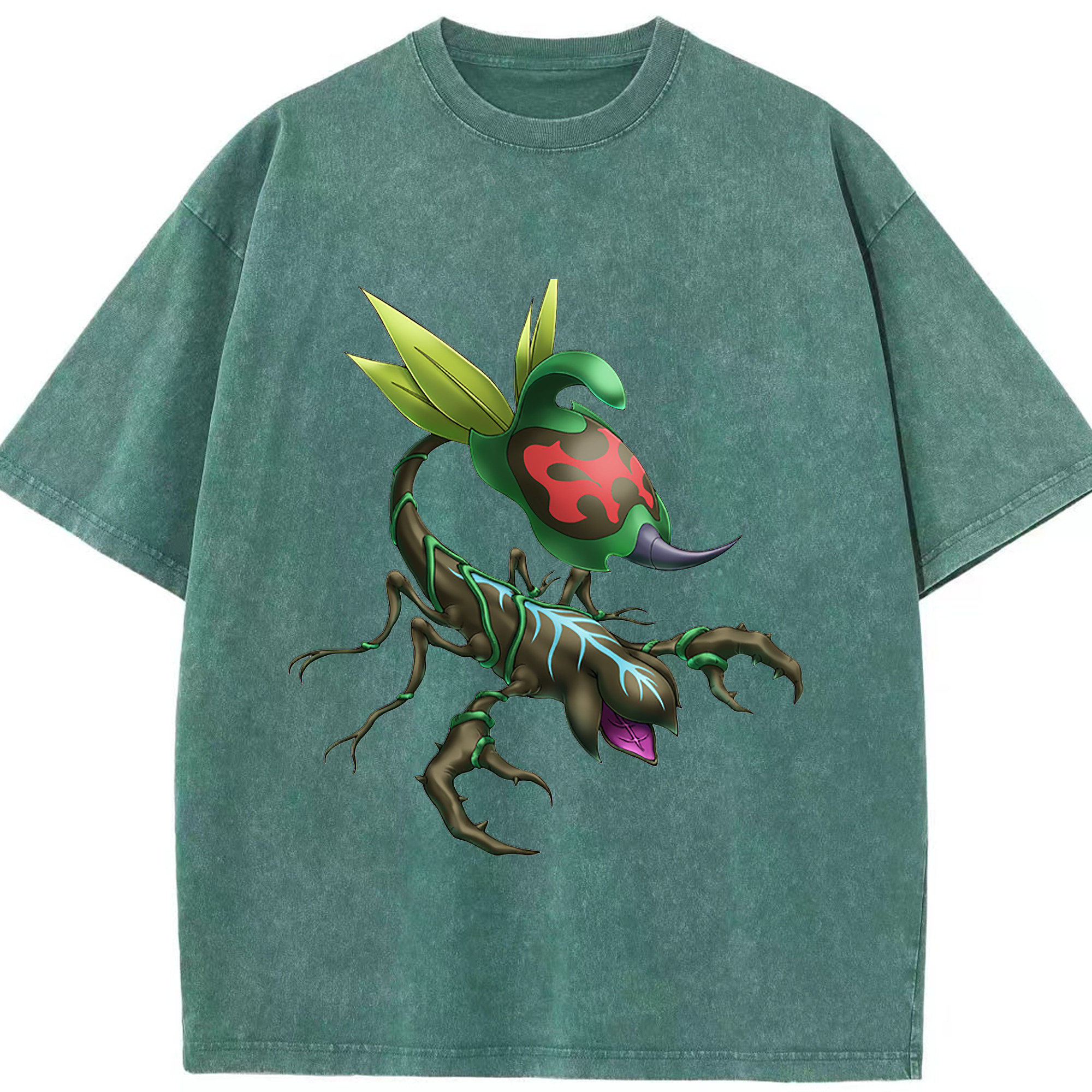 （画像用） 遊☆戯☆王 Yu-Gi-Oh! 綿100% ヴィンテージ風 半袖Tシャツ（フロントプリント）